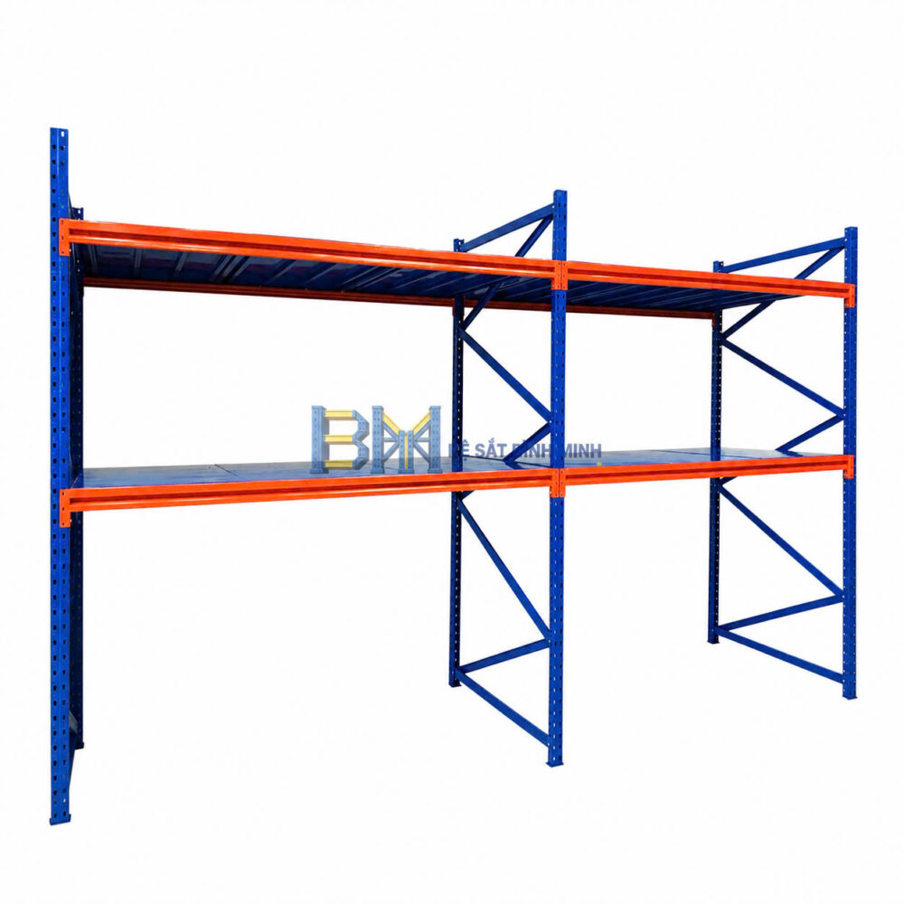Kệ trung tải 2 tầng