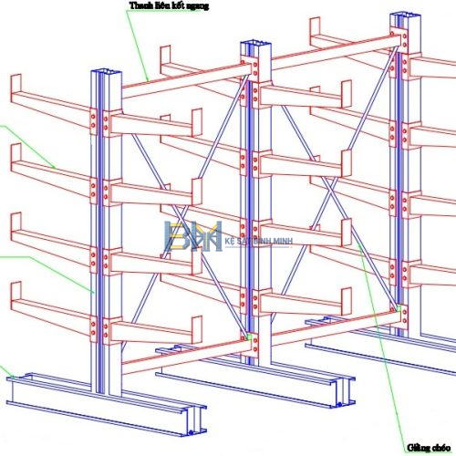 Alternative view of Kệ Tay Đỡ Cantilever